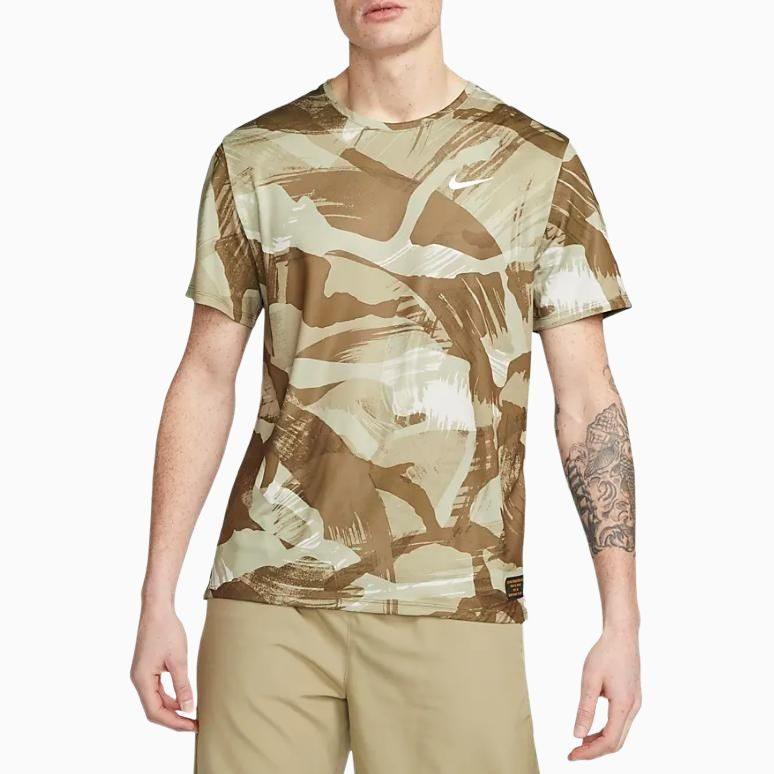 Nike Футболки мужские Rush Umber с круглым вырезом, умеренного прямого кроя FD4053-242