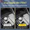 TPU Interior Film for KIA EV6   2024 Car Clear Stickers Center Console Screen Dashboard Gear Door Windows Panel Decal