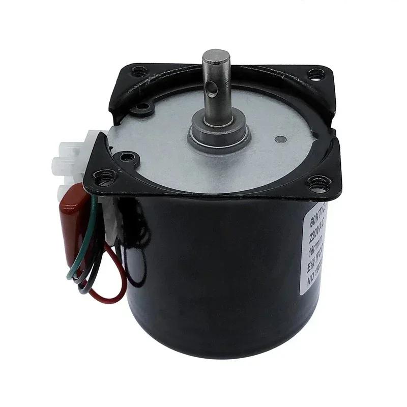 60KTYZ AC Motor 110V 220V 14W 50Hz Micro Gear Permanent Magnet Synchronous Motor Low Speed 2.5 5 10 15 20 30 50 60 80 110 rpm