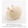Y-1066 pompkins BABY 100% Organic Cotton Wrist Rattle [Rabbit, Bear, and Dog Series] Made in Japan (Rabbit (Natural))