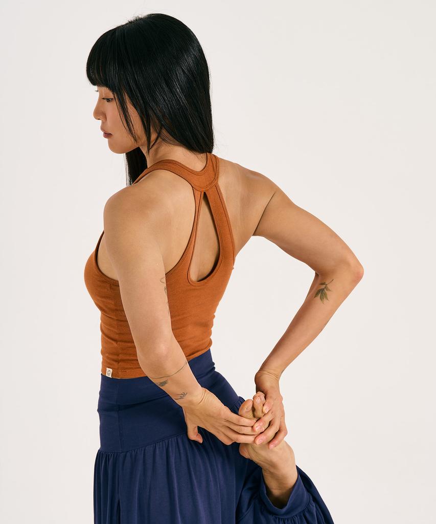 DHYANI Luna Breeze Tank (Red Clay)