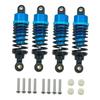DeeRace RC Shock Dampers for Tamiya Tt-01, Tt-02, and Tl-01, 4-Piece Set, 1/10 Scale RC Car Shock Absorbers, RC Crawler Car/Truck Rear Shock Absorber