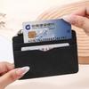 Модный Тонкий Держатель для ID-карт и Кредитных Карт из ПУ Минималистичный Мужской Кошелек Женский Кошелек Многослотовый Мини Маленькая Сумка для Кредитных Карт Банковских Карт Подарок