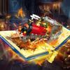 KNEW BUILT Игрушки-конструкторы Мини-корабль-призрак, Магическая лаборатория и Поезд - Идеальный DIY Декор на Хэллоуин, Образовательные Подарочные Наборы для Сборки для Детей