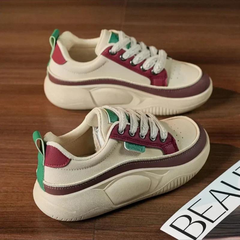 Autumn Women Sneakers Casual Sports Running Shoes Spring 2025 New Comfort Flats Vulcanized Shoes Woman Footwear Tenis De Mujer