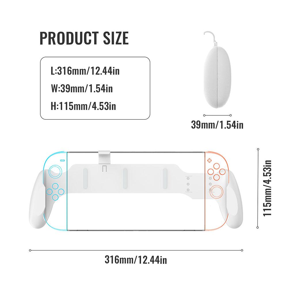 Для SWITCH 2 OLED Чехол Рукоятка-Подставка Противоскользящий Захват Защитная Крышка Подставка для Игровой Консоли для Аксессуаров SWITCH