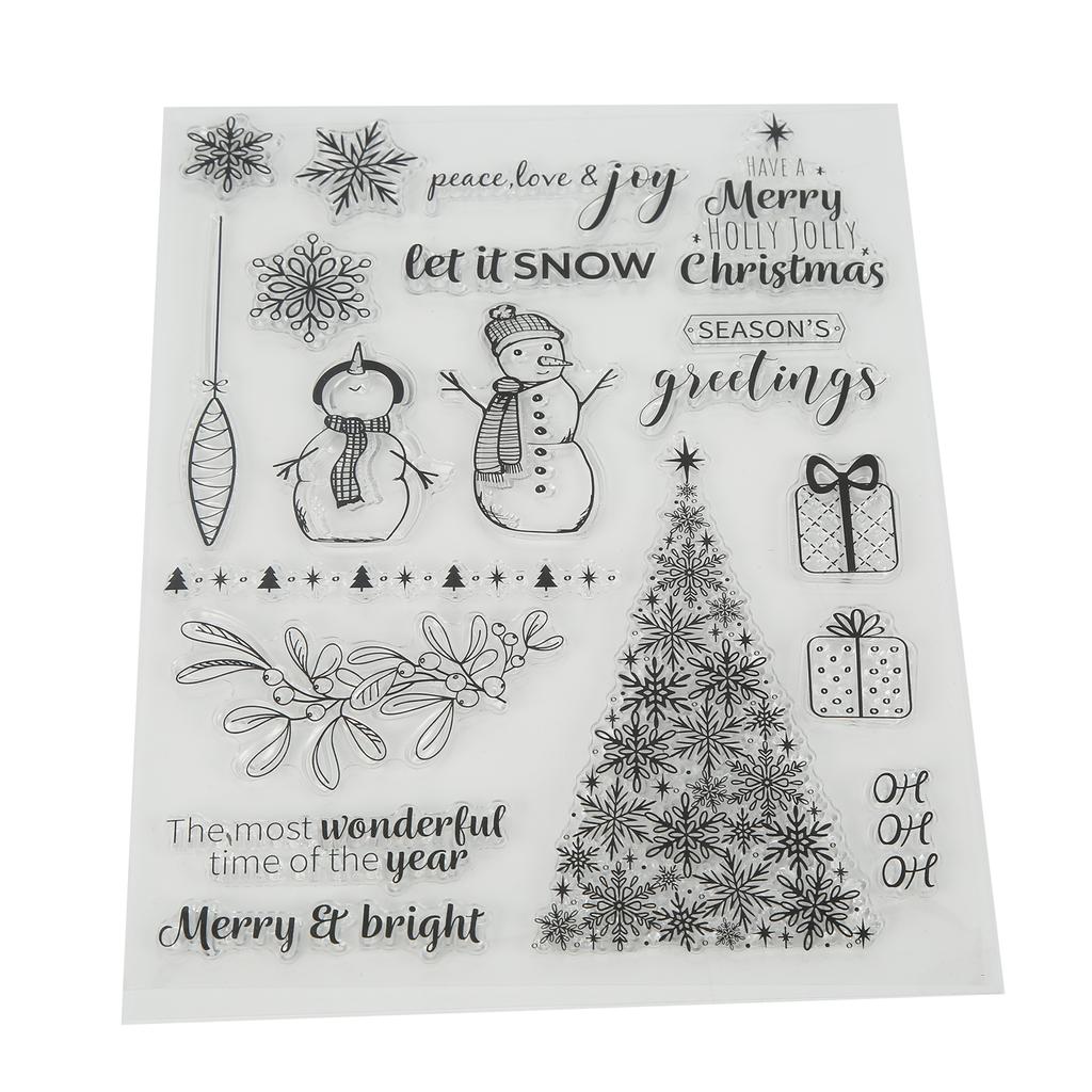 Transparent Stamp Safe Healthy Unique Clear Pattern Easy Convenient Wide Application Clear Stamp