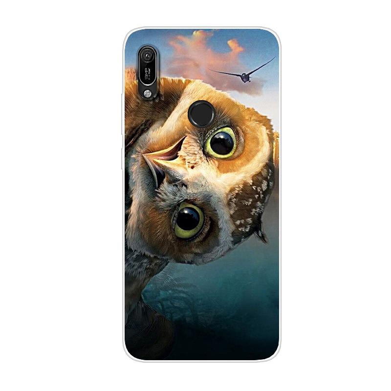 Чехол для Huawei Y6 2019 Мягкая силиконовая задняя крышка Сумка Чехол для телефона Для Huawei Y6S Y6 Prime Pro 2019 Y 6S 2019 TPU Чехол Y6S 2020