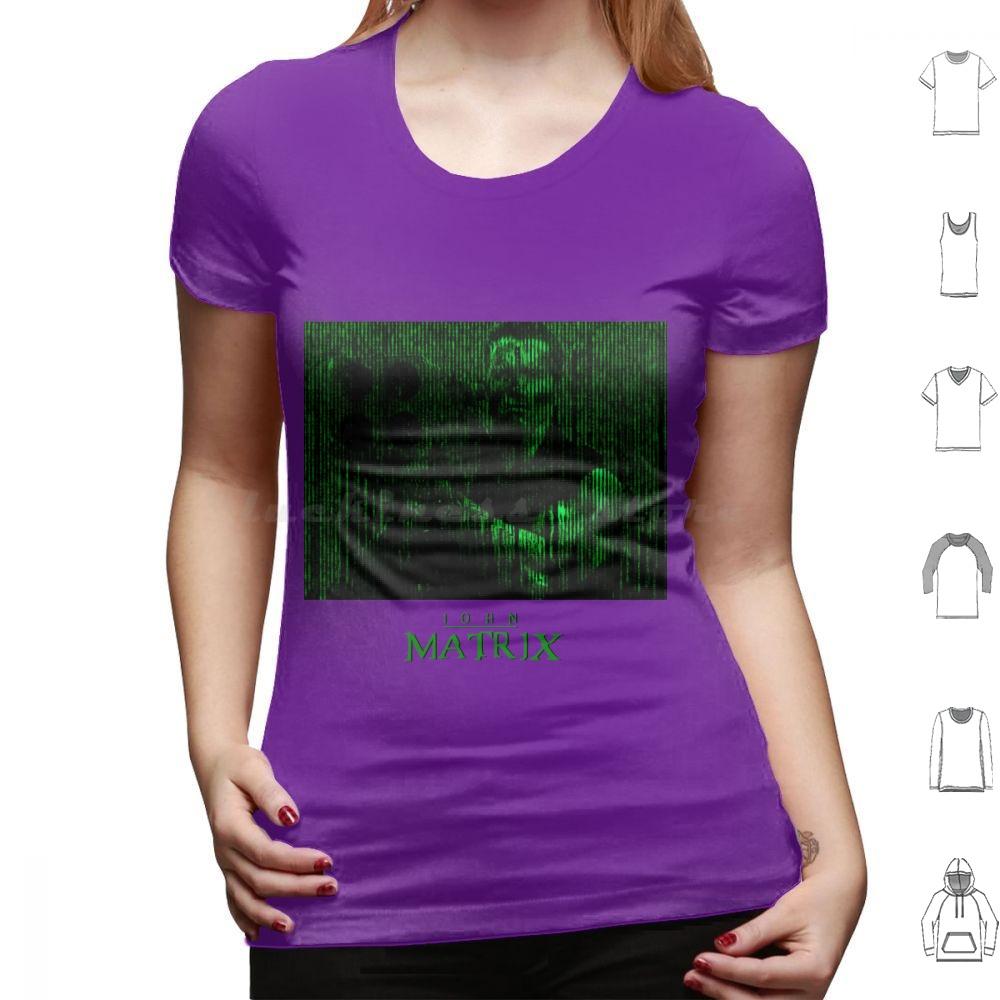 John Matrix In The Matrix Green Font T Shirt 6xl Cotton Cool Tee Matrix The Matrix Enter The Matrix Movie Red Pill Science
