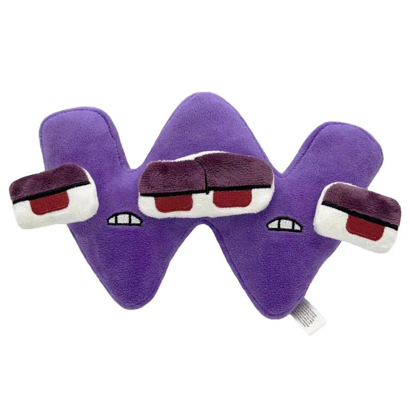 Alphabet Lore Мягкие игрушки Аниме Кукла Kawaii 26 Английские буквы Мягкие игрушки Дети Просвещение Монтессори Мягкая игрушка Кукла Подарки