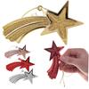 Christmas Baubles Bauble For Christmas Tree Christmas Decorations Pendants Stars 4pcs