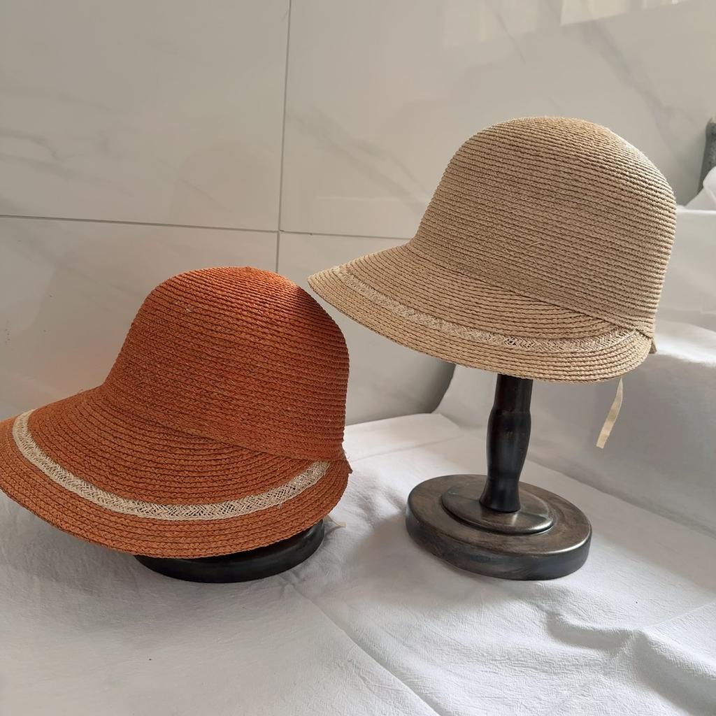 Женская летняя шляпа от солнца DIY из тонкой соломы Кепка Козырек Шляпа-газетчик Для активного отдыха На улице Пляж Путешествия Шляпы для скачек Основа