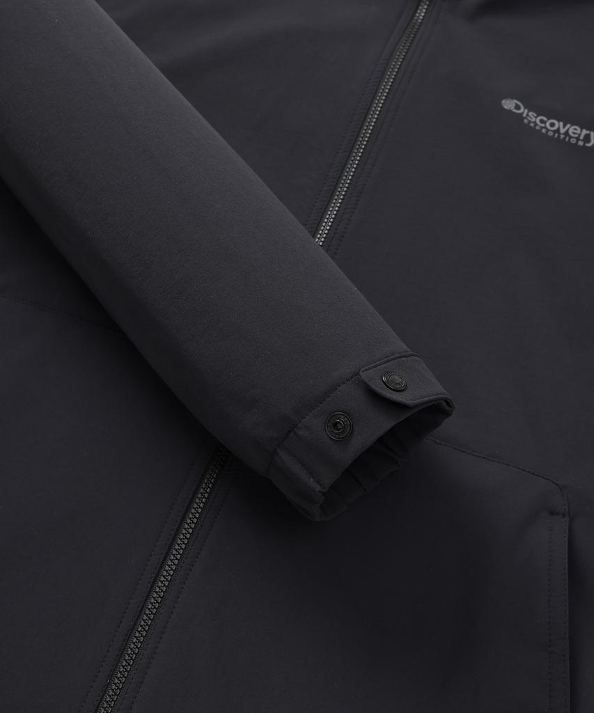 Discovery Expedition Men'S Prevona Woven Training Hooded Jacket (Black)
