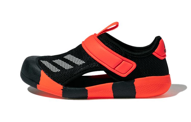 Adidas Altaventure Slip Resistant, Abrasion Resistant, Breathable Children's Sandals Black Orange GX5109