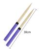 Absdefen Taiko Drum Master Maibachi Taiko Easy To Length Diameter Set of 1 Replacement Grip Included Drumsticks, Use, Approx. 380mm, 20mm, 2,