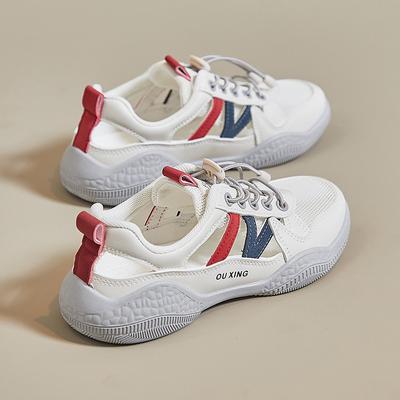 Женская прогулочная обувь Легкие спортивные нескользящие кроссовки Повседневные кроссовки с дышащей сеткой Кроссовки для тенниса Спортивная обувь на открытом воздухе