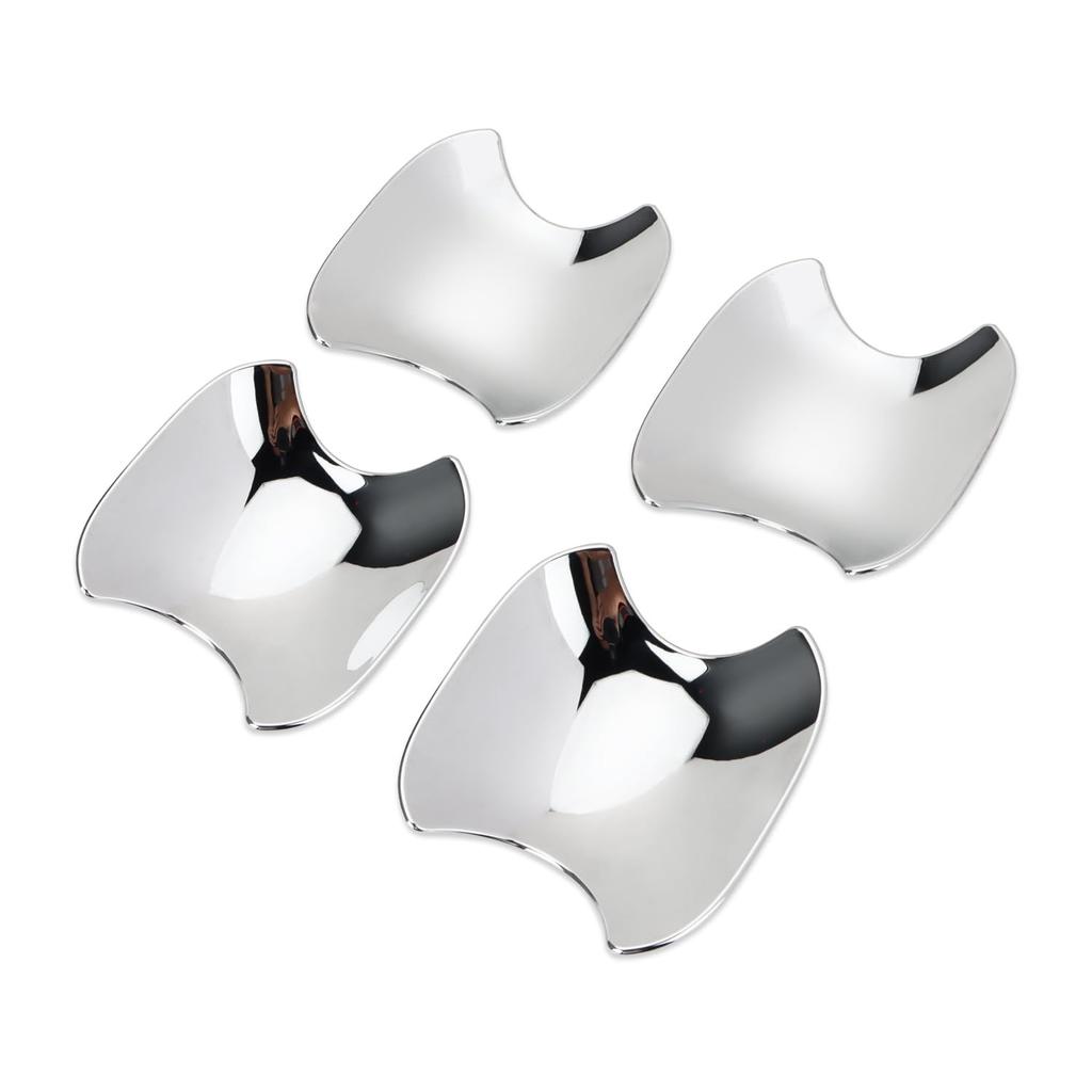 MARCHFA Door Handle Protector for Honda N-BOX (3rd Generation) JF5/JF6, Chrome Plated, Scratch-Resistant, Exterior Part (2023-present)