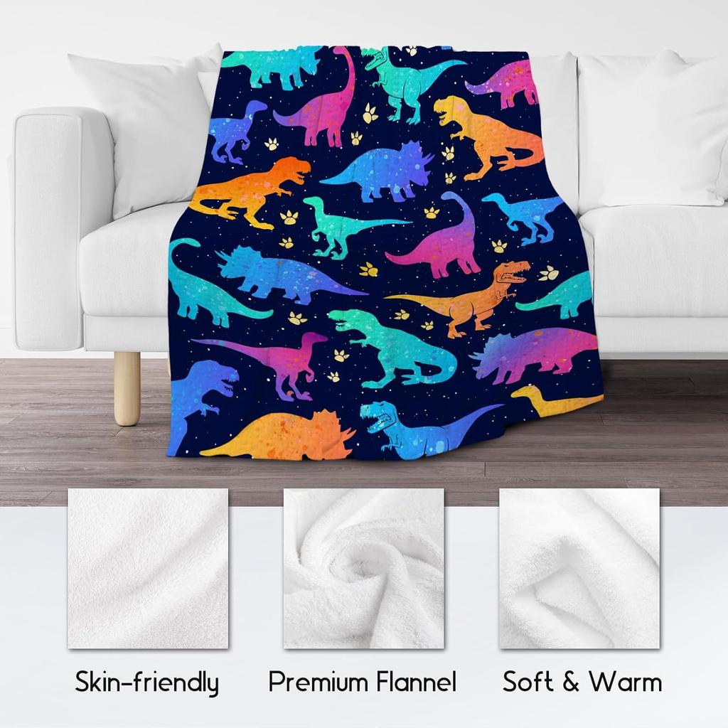 Super Soft Decorative Throw Blanket KPop Demon Hunters Anime Flannel Bedspread for Couch Bed Sofa Cover