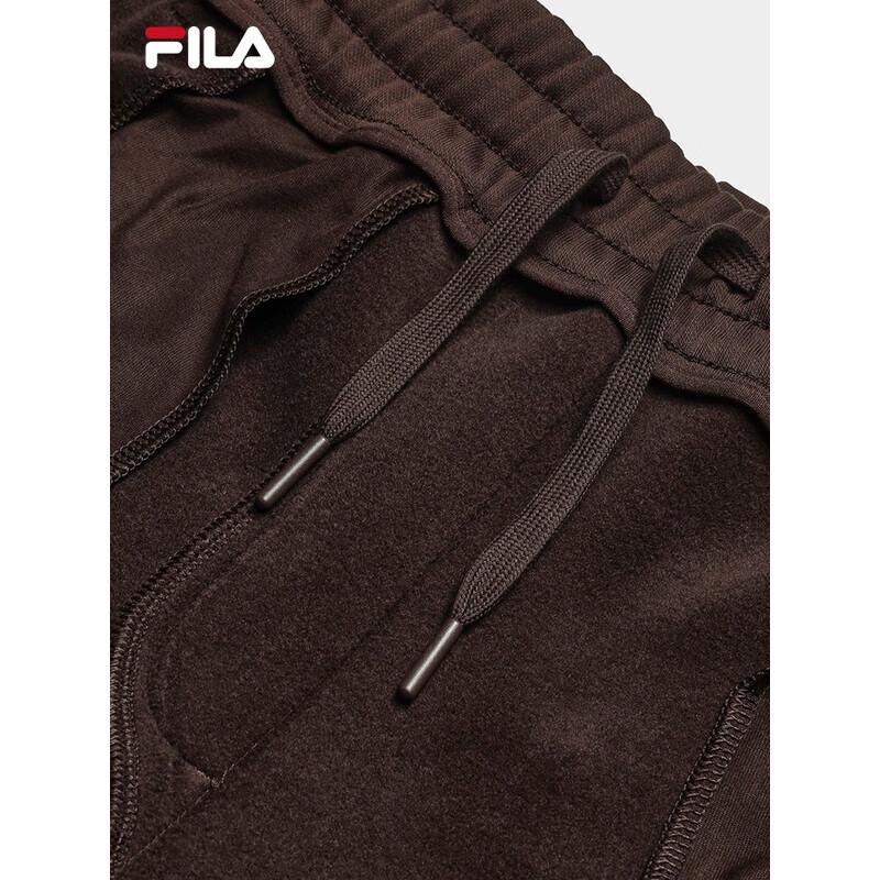 Fila Мужские флисовые изогнутые брюки Весна 2026