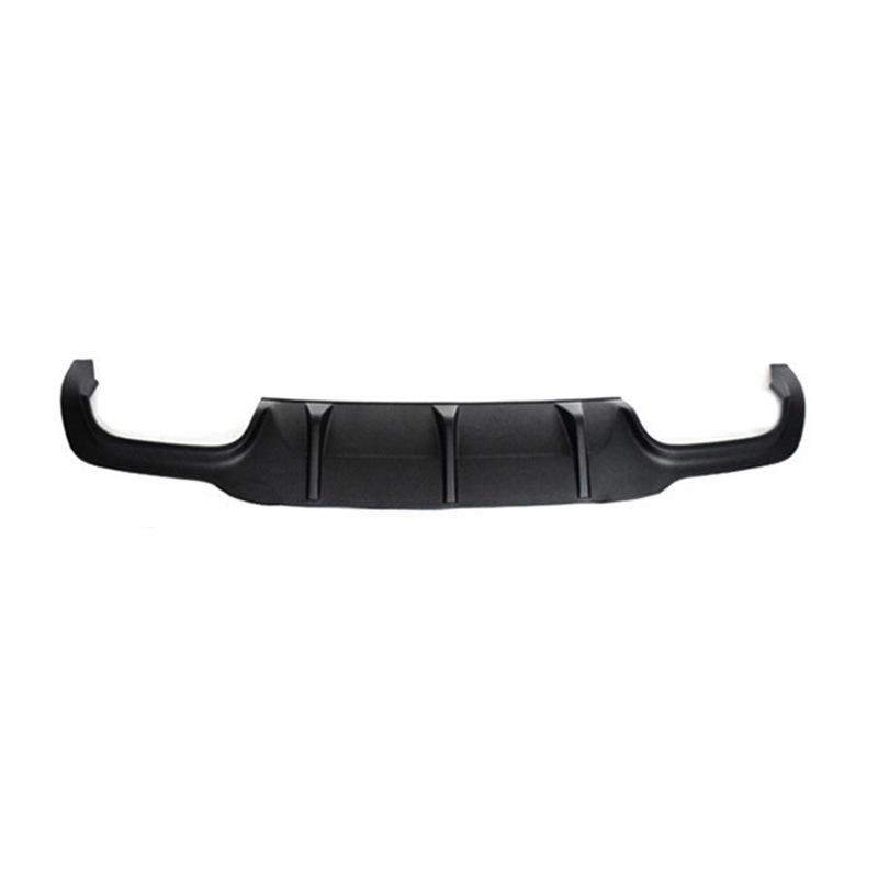 Compatible with Mercedes W204 C180 C200 C260 C-Class Dual-Quad C63 AMG Style Exhaust Diffuser & Tailpipes.