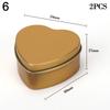 2pcs New Metal Box for Cream Balm Cosmetic Container Refillable Bottles Tea Cans Aluminum Tin Jar