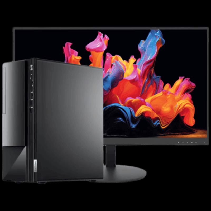 Lenovo Yangtian M460 Business Desktop PC with 23.8-inch Monitor (CN version)