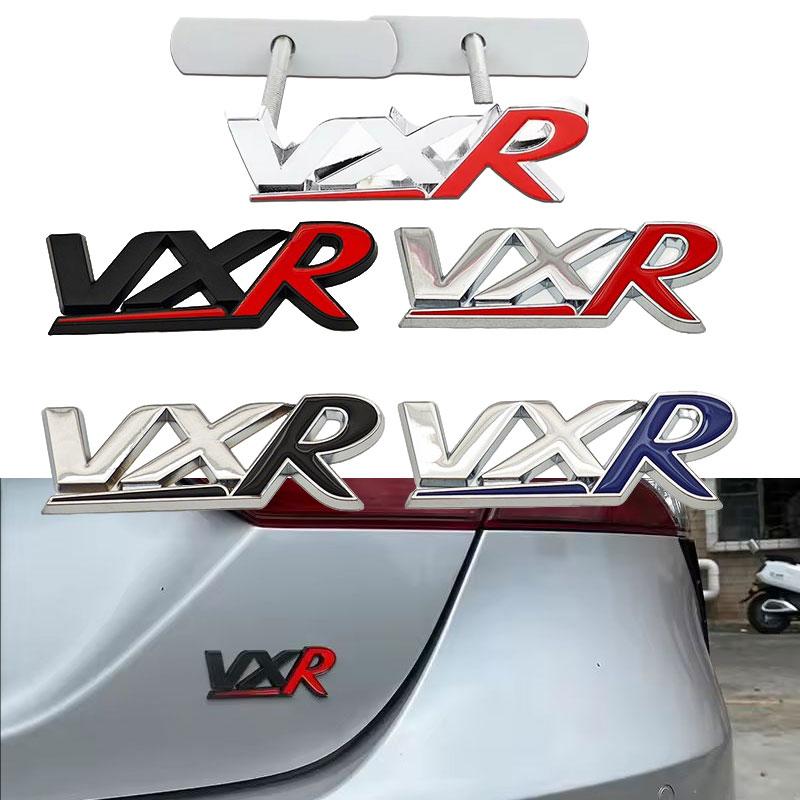 3d Metal Letters VXR Logo Car Rear Trunk Sticker Emblem Front Grille Badge for Vauxhall Opel Corsa D Astra H J Insignia Zafira DG7