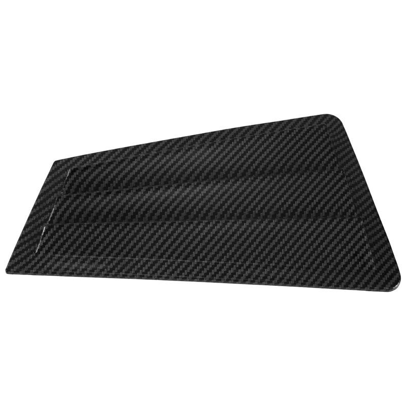 Rear Window Decorative Louvers for 2003-2007 Mazda 3 - Black Triangle Design