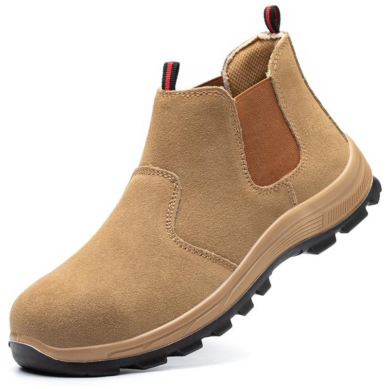 Мужские термостойкие сварочные ботинки, ударопрочные защитные ботинки, устойчивые к проколам рабочие ботинки, защитные ботинки, стальной подносок, неубиваемые ботинки