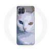 Case for Oppo A93 Turkish Van Cat Blue Eye and Yellow Eye