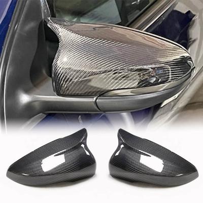 Крышки зеркал V2 (для HB 2010-2013, Карбон) для Volkswagen Golf 6