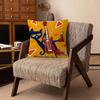 Cartoon PPete tthe CCat T  Decorative Pillowcase Square Pillowcase Home Office Decorative Cushion Cover