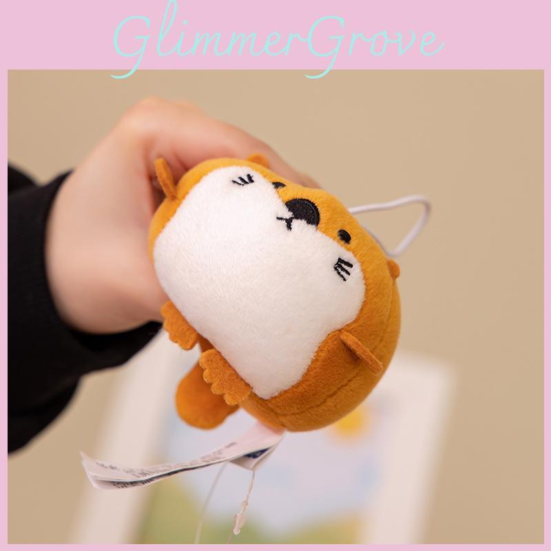 Soft Cuddly Miniature Plush Fox Toy Keychain Perfect For Bags Accessories