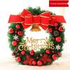 Christmas Wreath Decorations: 30/40/50/60CM Hanging Ornaments for Door