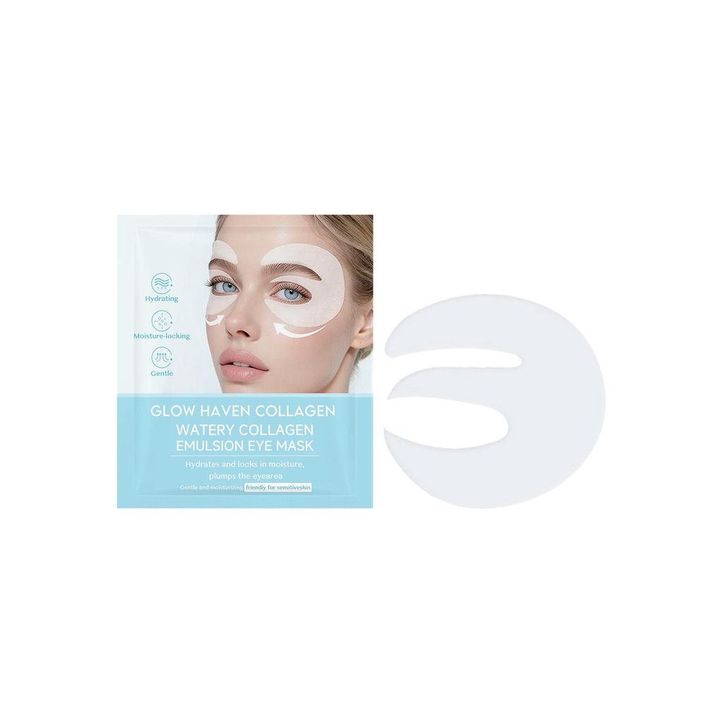 Collagen Daily Hydrating Eye Mask - Moisturizes and Softens Eye Area, Portable & Convenient