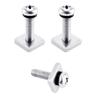 Plate With O Ring Surfboard Fin Screw M5 Thread Size Surfboard Accessory Kit  Marine Application