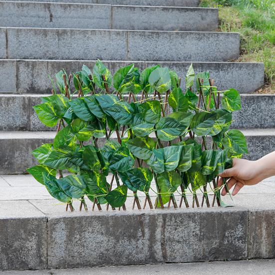 Искусственные цветы Расширяющиеся садовые панели для цветов Треллис Устойчивы к ультрафиолетовому излучению Простая установка Сделай сам Защита частной жизни Искусственные цветы
