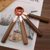 Stainless Steel Kitchen Rose Gold Measuring Spoons Set Measuring Cups Baking Tool Sugar Scoop