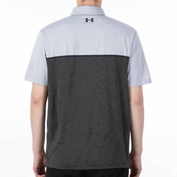 Under Armour Рубашка поло Playoff Color Block Golf, мужская, черная 1362495-001