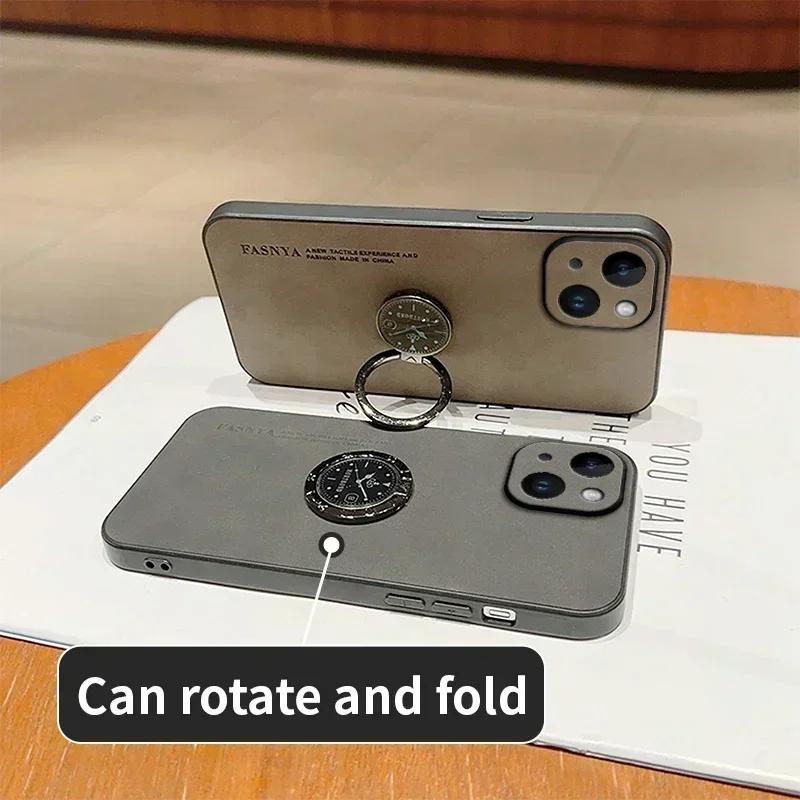 Для OPPO A40 A40M A3X овечья кожа магнитный держатель кольца подставка чехол для OPPO A80 A3 Pro A40M K12X 5G матовый защитный чехол для объектива