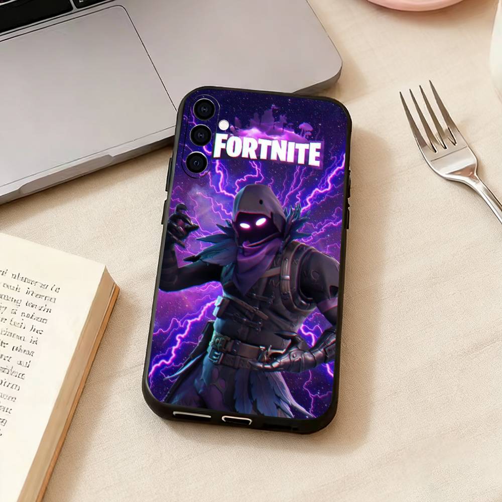 Game F-F-Fortnites Phone Case For Samsung Galaxy A73,A72,A71,A70,A53,A52,A51,Others Soft Black Cover