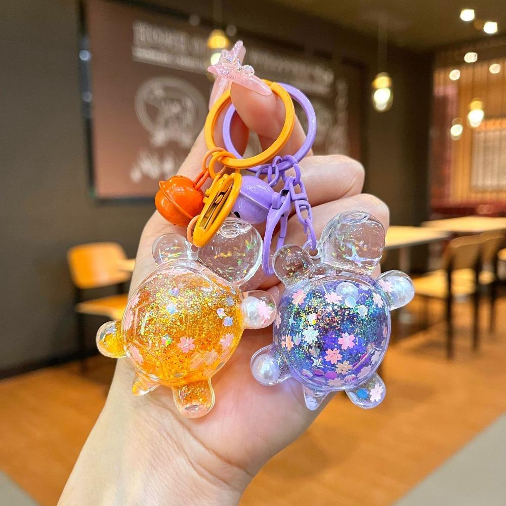 Прозрачные куклы-черепахи цвета конфет, светящиеся зыбучие пески, бутылка, украшение, пара