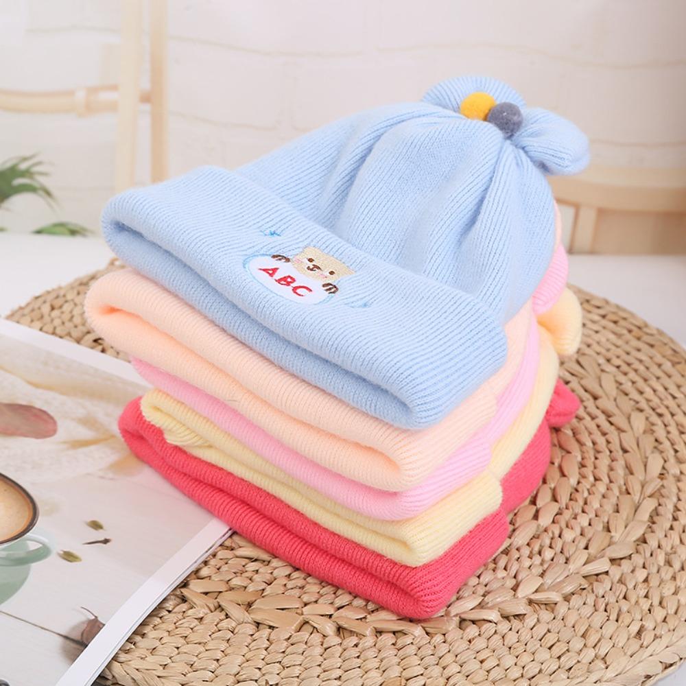 Breathable Baby Hat Super Soft Cotton Hat Cute Pullover Hat Summer