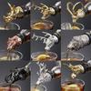 1PC Bar Accessories Wine Pourer Wine Stopper Zinc Alloy Leopard Antelope Head Lion Bull