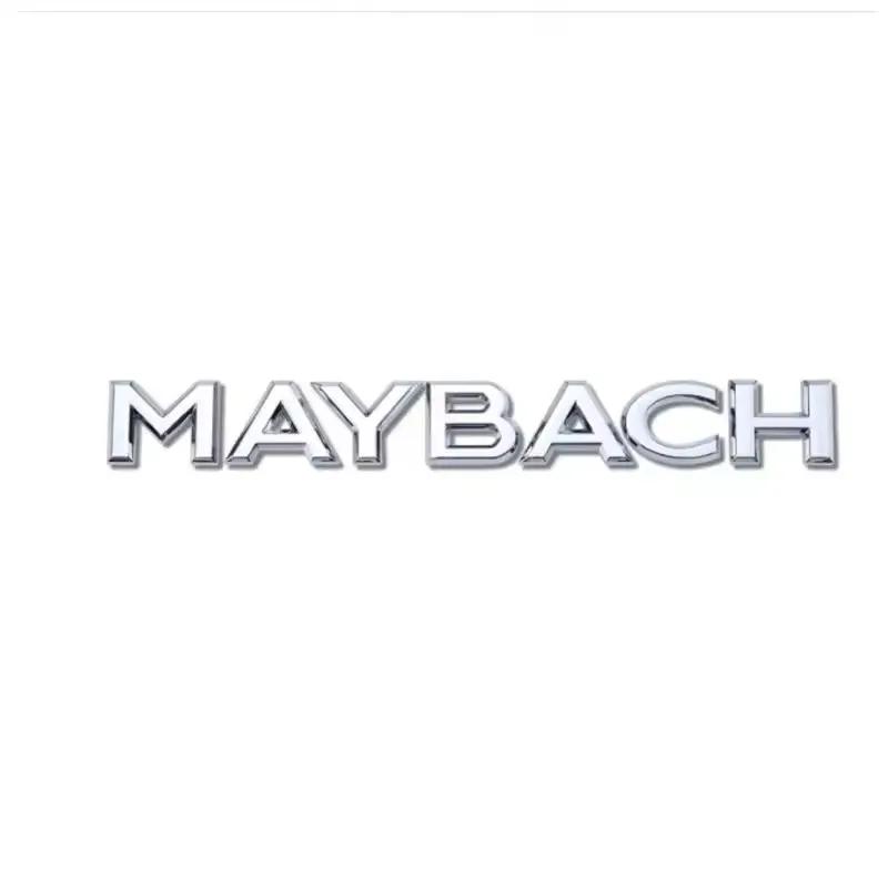 MAYBACH letter car stickers accessoriesfor Mercedes Benz MAYBACH S400L S580 GLS600 refit rear trunk big logo szm small size car AA1