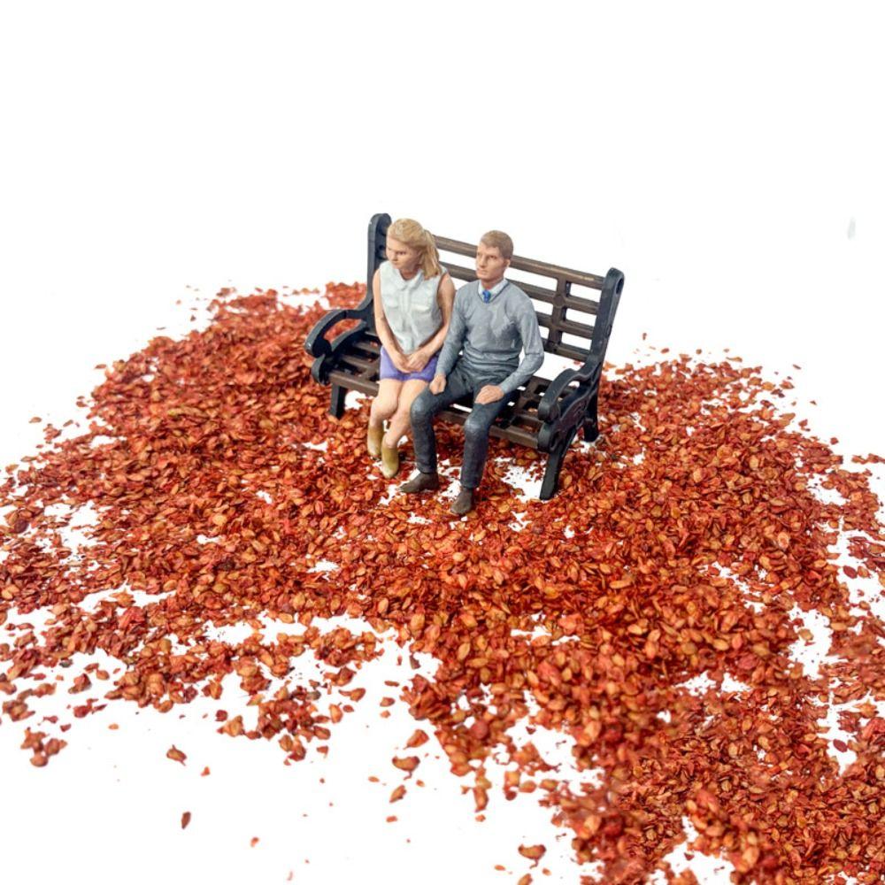 Аксессуары для варгеймов Сад фей Миниатюрный статический лист Макет песочного стола Моделирование мини-листьев