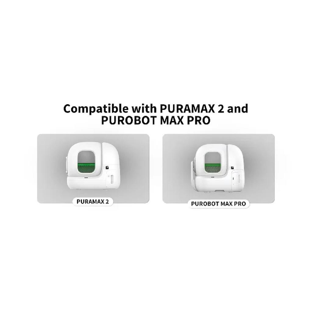 PETKIT PURA MAX2 Self-Cleaning Cat Litter Box, High Performance Leakproof Litter Mat Anti-Stick, Scratch-Resistant Cylinder Pad