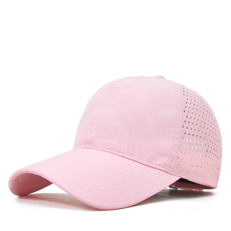 High-end Quick-Drying Custom Logo Embroidery Baseball Cap 6-Panel Unisex Adjustable Golf Outdoor Sports Summer Work Cap