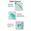 Suction Cup Dishwashing Brush Vertical Sink Cleaning Scrub Portable Pot Cleaning Brush  Kitchen