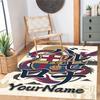 Fc Barcelona Personalized Name Area Rug Perfect for Outdoor Dining Room Entryway Hallway Anti-slip Rug Decorate Offices Wedding Party Gift